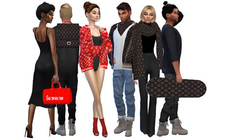 sims 4 louis vuitton dress.